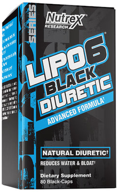 Lipo 6 Black Diurétic - 80 Caps